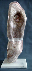 "Ukei" Sculpture - Available (translation: Leaning to the Right)