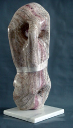"Ukei" Sculpture - Available (translation: Leaning to the Right)